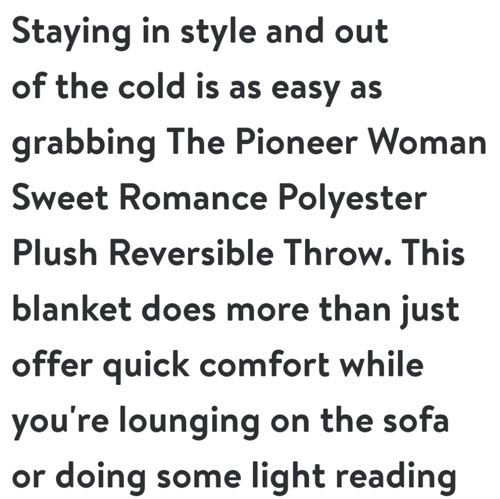 ❤️ Gift Set Pioneer Woman Sweet Romance Mug & Throw Blanket - Picture 3 of 6